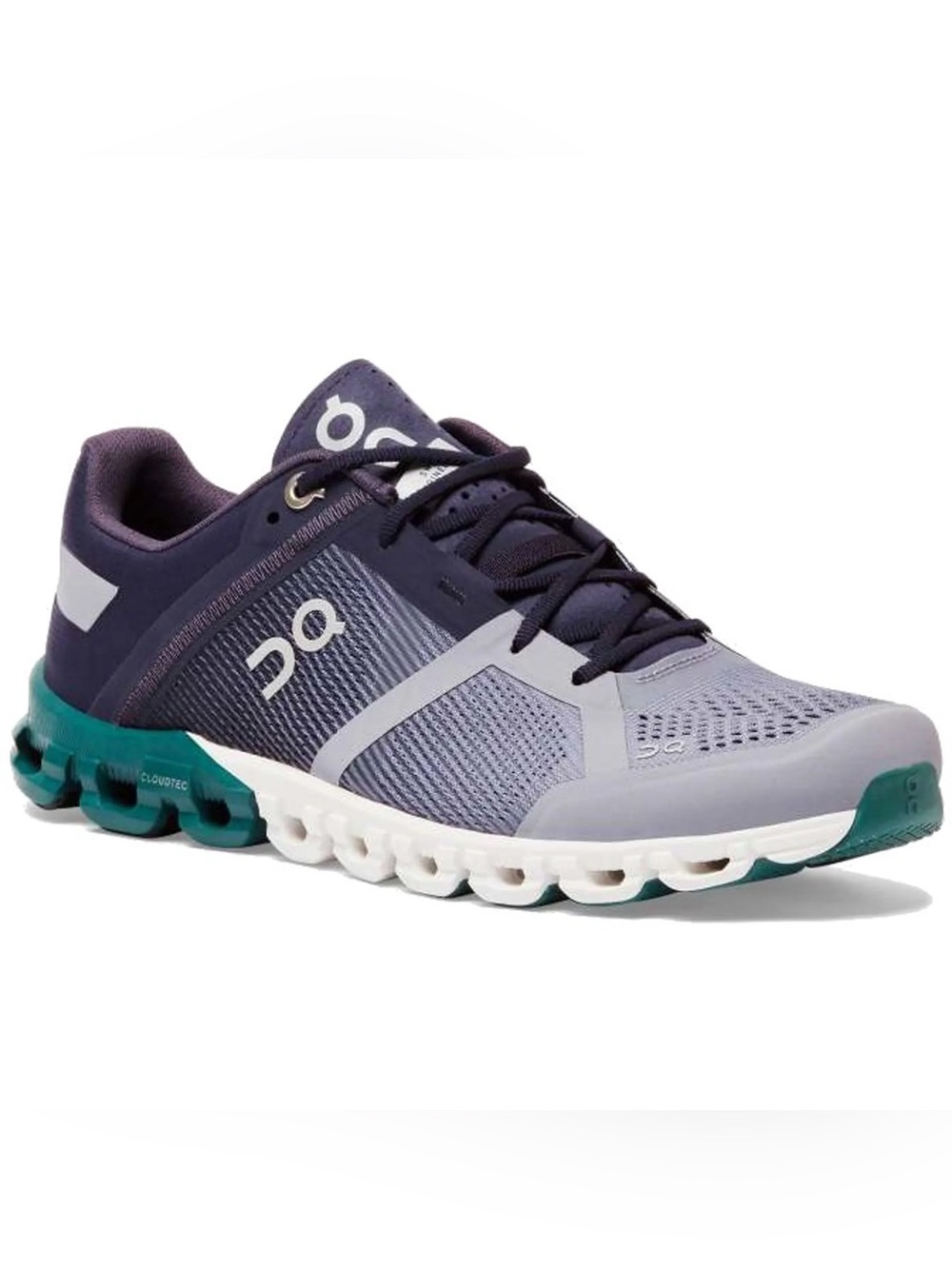 On Cloud Cloudflow Womens Road Running Shoe - Violet Tide size 7 purple green
